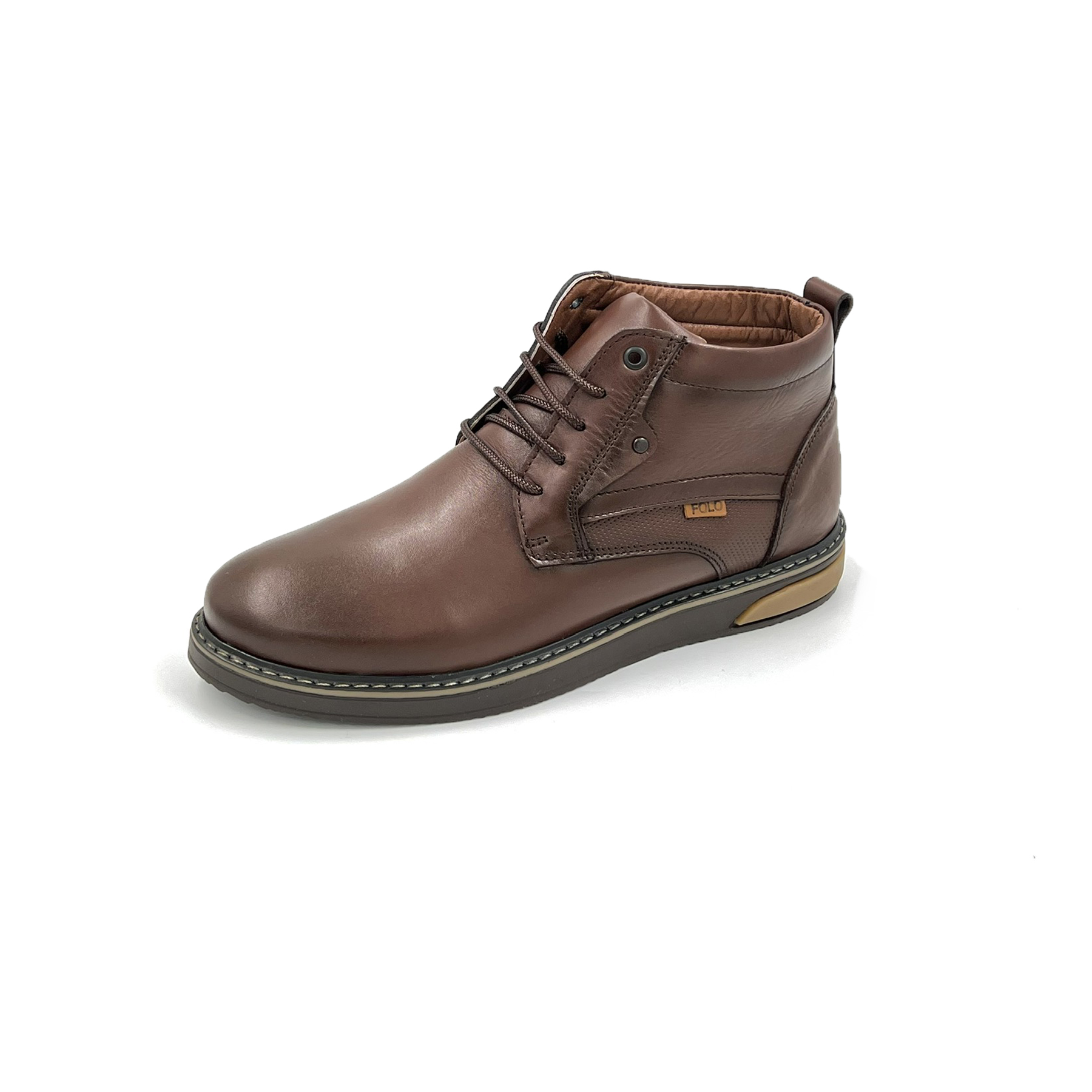 Folo - Chaussure en cuir Marron